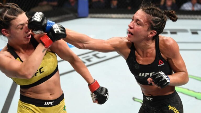 rematch between Mackenzie Dern and Amanda Ribas